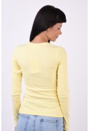 Bluza Dama Jjxx Jxfreya Str Rib Tee French Vanila